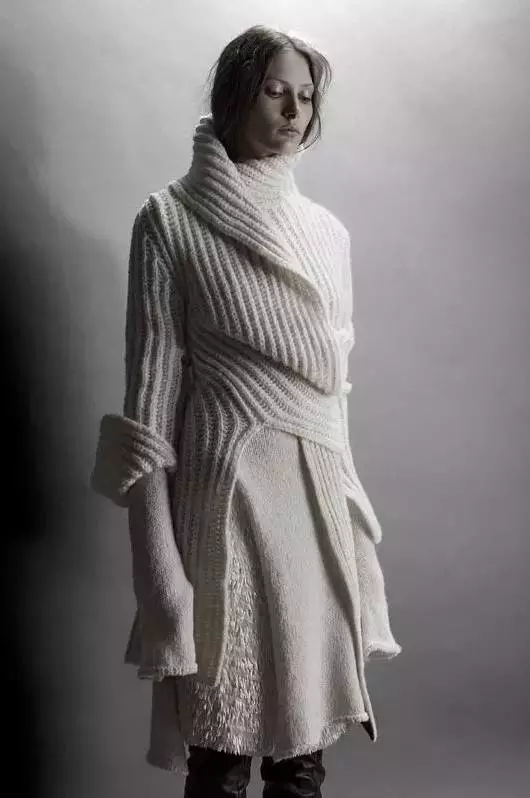 針織服裝的花式裁剪,竟然這么時(shí)尚!