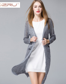 長款亞麻針織衫：女性時尚服飾的優選